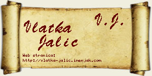 Vlatka Jalić vizit kartica